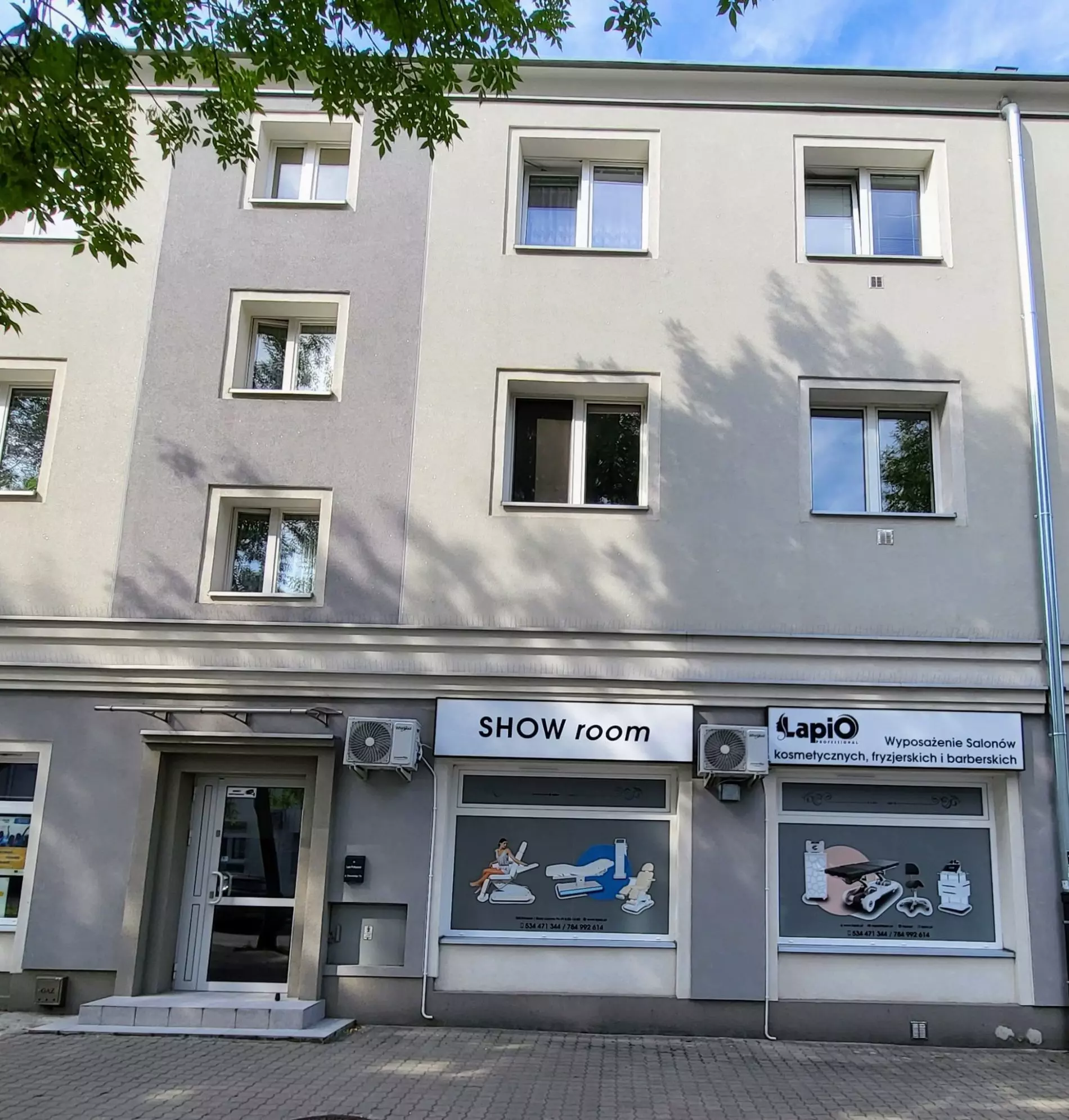 Showroom mebli i urządzeń kosmetycznych Lapio Professional Stalowa Wola