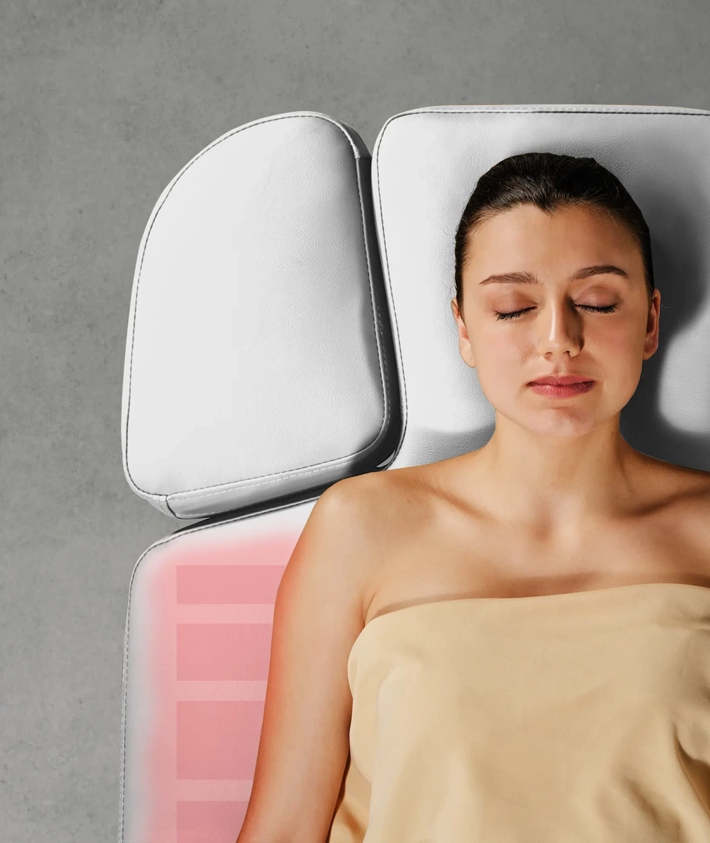 Łóżko kosmetyczne NAGGURA® SWOP S3 PRO SPA podświetlane z podgrzewanym materacem i podłokietnikami TwinLif®