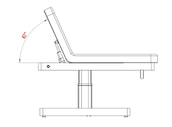 Leżanka kosmetyczna SPA NUUNA® CARE 2