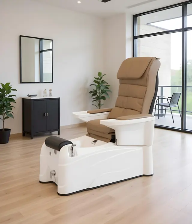 fotel podologiczny z misą