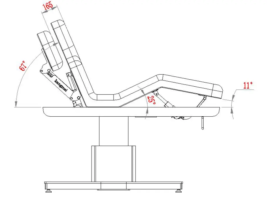 leżanka kosmetyczna WEELKO PLENIUS