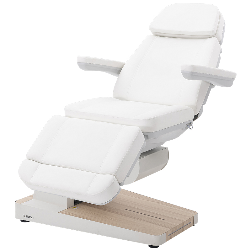 Fotel kosmetyczny WEELKO® NUUNA® CARE 4 PLUS obrotowy 180° z pełno ruchomym zagłówkiem i opcją podgrzewania | OBŁĘDNAJAKOŚĆ W REWLACYJNEJ CENIE!