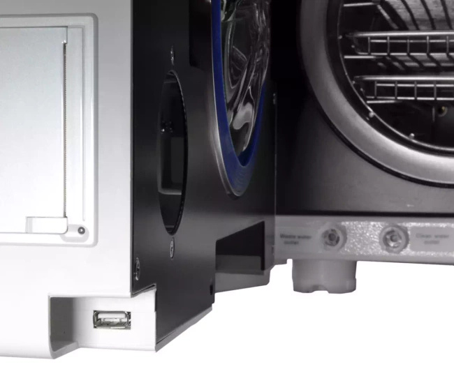 Autoklaw YESON E BLACK z ekranem LCD klasa B z drukarką 8L,12L,18L,22L i PASZPORTEM | GRATIS SZKOLENIE