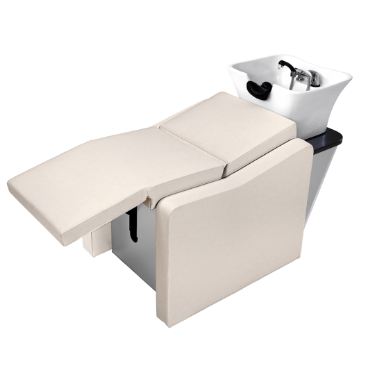 Myjnia fryzjerska ARTECNO® OLIMPO SPA SUPER RELAX AIR MASSAGE - HEAD SPA z masażem powietrznym, elektrycznym podnóżkiem i wodospadem