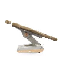 Fotel kosmetyczny NAGGURA® SWOP B4 UP GR z podgrzewanym materacem i tapicerką SOFT PU NAGGURA® SKIN odporną na wirusy, plamy i UV | 3 kolory 