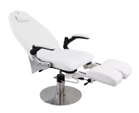 Fotel do pedicure DDUUEETT® ALCOR hydrauliczny | regulowane podnóżki na boki 90º  