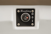 Fotel kosmetyczny WEELKO® RICLE elektryczny z podgrzewanym i ULTRA WYGODNYM GRUBYM materacem w kolorze brązowym