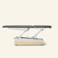 Leżanka kosmetyczna NAGGURA® SWOP 2L STARTER MASSAGE | Łóżko do fizykoterapii z pilotem i bezszwową tapicerką z technologią Permablok 3© odporną na bakterie, plamy i UV 