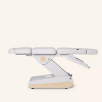 Fotel kosmetyczny NAGGURA® SWOP B4 PRO podświetlany z tapicerką  Naggura® Skin z technologią Permablok 3© odporną na bakterie, plamy i UV | bez lub z podgrzewaniem | Fotel medyczny