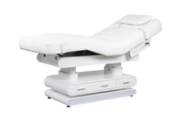 Leżanka kosmetyczna SPA WEELKO® POST z ULTRA KOMFORTOWYM grubym podgrzewanym materacem i szufladami w podstawie