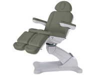 Fotel podologiczno-kosmetyczny MEDIZIO EDERA E3 obrotowy 120° z pilotem