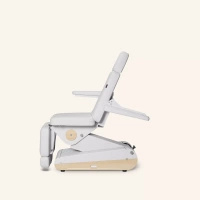 Fotel podologiczny NAGGURA® SWOP P3 PRO podświetlany z pilotem i tapicerką z technologią Permablok 3© odporną na plamy, zarazki i UV 