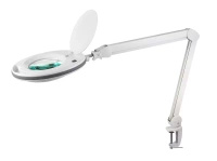 Bezcieniowa Lampa lupa kosmetyczna WEELKO® MEGA LED 5 dioptrii z uchwytem naściennym