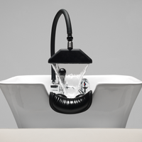 Myjka fryzjerska ARTECNO® OLIMPO SPA SUPER RELAX AIR MASSAGE - HEAD SPA z masażem powietrznym, elektrycznym podnóżkiem i WODOSPADEM z RECYKLINGIEM