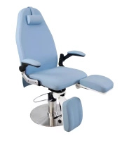 Fotel do pedicure DDUUEETT® ALCOR hydrauliczny | regulowane podnóżki na boki 90º  