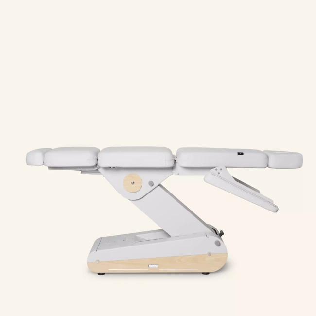 Fotel kosmetyczny NAGGURA® SWOP B4 PRO podświetlany z tapicerką  Naggura® Skin z technologią Permablok 3© odporną na bakterie, plamy i UV | bez lub z podgrzewaniem | Fotel medyczny