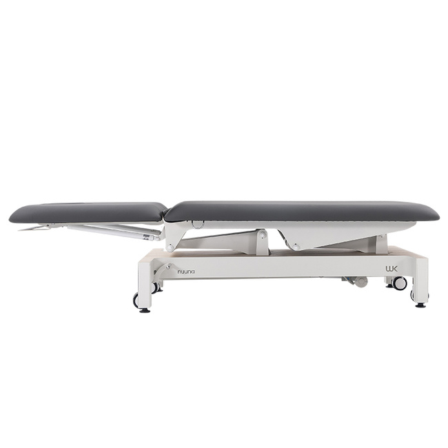 Łóżko kosmetyczne WEELKO® NUUNA® SENSE z uchylnym oparciem w górę i w dół | Leżanka NUUNA® FIZJO