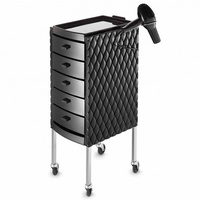 Pomocnik fryzjerski ARTECNO® DECORI z uchwytem na suszarkę | ABS + STAL CHROMOWANA