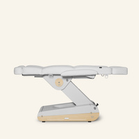 Fotel kosmetyczny NAGGURA® SWOP B4 UP GR z podgrzewanym materacem i tapicerką SOFT PU NAGGURA® SKIN odporną na wirusy, plamy i UV | 3 kolory 