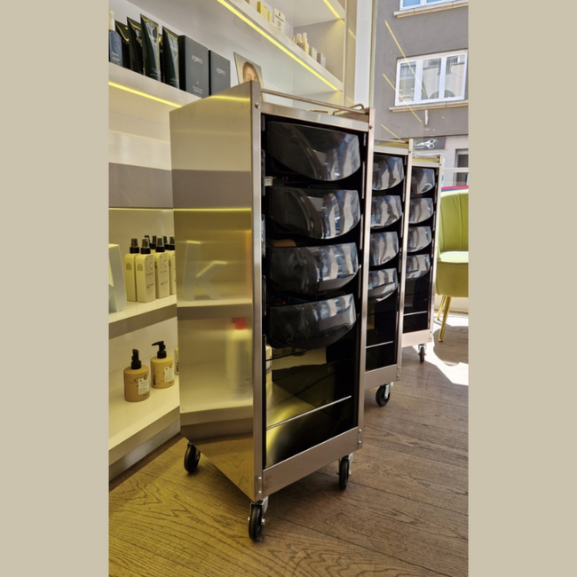 Pomocnik fryzjerski ARTECNO® NEW LUXURY z uchwytem na suszarkę