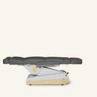 Fotel kosmetyczny NAGGURA® SWOP B4 UP GR z podgrzewanym materacem i tapicerką SOFT PU NAGGURA® SKIN odporną na wirusy, plamy i UV | 3 kolory 