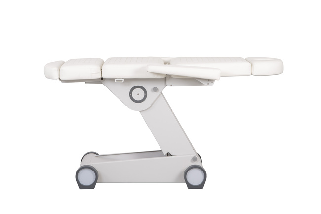 Fotel kosmetyczny WEELKO® B-LIGHT 502 elektryczny z pilotem i podświetleniem LED