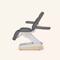 Fotel kosmetyczny NAGGURA® SWOP B4 UP z podgrzewanym materacem z pianką MEMORY i super miękką tapicerką SOFT PU NAGGURA® SKIN | 3 kolory 