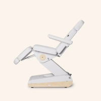 Fotel kosmetyczny NAGGURA® SWOP B4 PRO podświetlany z tapicerką  Naggura® Skin z technologią Permablok 3© odporną na bakterie, plamy i UV | bez lub z podgrzewaniem | Fotel medyczny