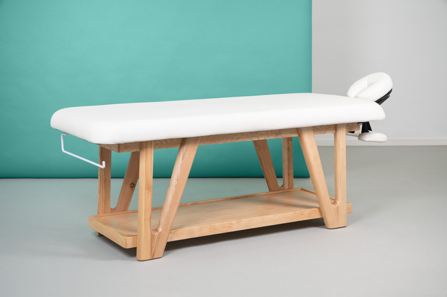 Łóżko do masażu WEELKO® ROOTS z uchwytem na papier