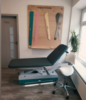 ZESTAW: Leżanka NAGGURA® SWOP 2L STARTER MASSAGE + Presoterapia Weelko / GRATIS Taboret Naggura