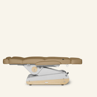 Fotel kosmetyczny NAGGURA® SWOP B4 UP GR z podgrzewanym materacem i tapicerką SOFT PU NAGGURA® SKIN odporną na wirusy, plamy i UV | 3 kolory 