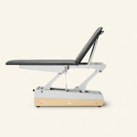 Leżanka kosmetyczna NAGGURA® SWOP 2L STARTER MASSAGE | Łóżko do fizykoterapii z pilotem i bezszwową tapicerką z technologią Permablok 3© odporną na bakterie, plamy i UV 