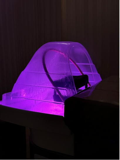 Myjnia do masażu głowy MUDI by WEELKO® AIKA SPA z koloroterapią | Myjka trychologiczna HEAD SPA