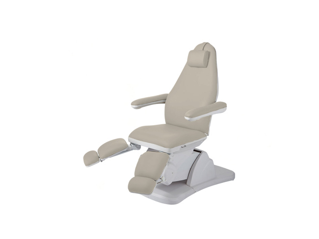 Fotel podologiczny MEDIZIO ASTRO E3 z tapicerką beżową | wysyłka 24h