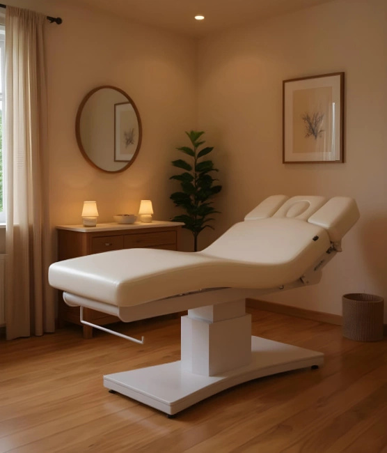 Leżanka kosmetyczna WEELKO® PLENIUS elektryczna z pilotem 