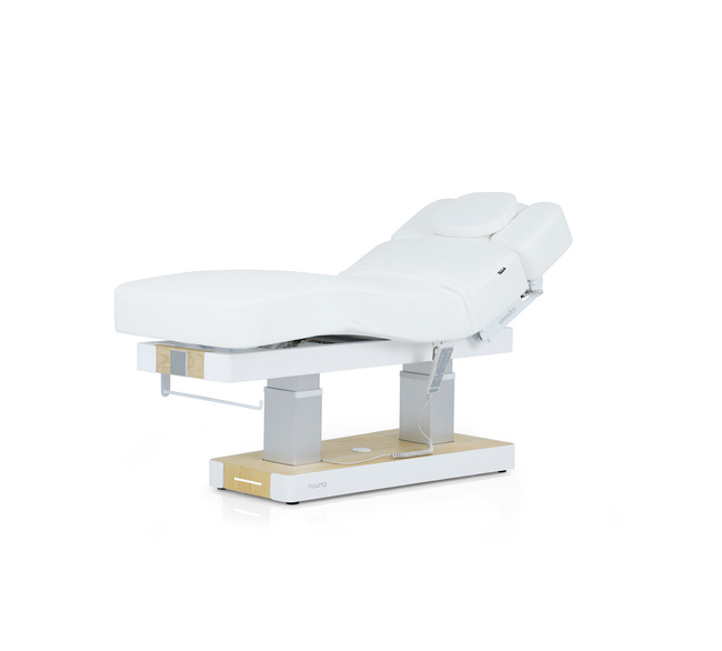 Leżanka kosmetyczna SPA NUUNA® FEEL 4 podgrzewana z podświetlaną podstawą z 16 cm materacem ULTRA COMFY