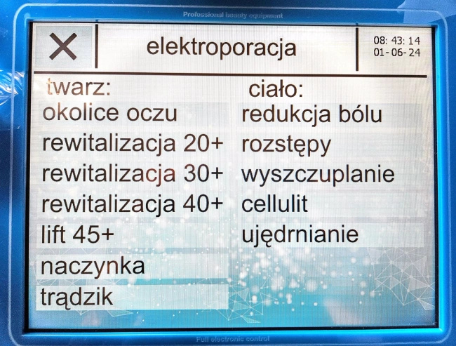 Urządzenie kosmetyczne RF frakcyjny + Oczyszczanie wodorowe HYDROGENIUM+