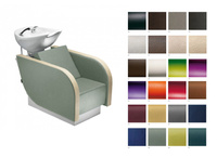 Myjnia fryzjerska ARTECNO® CALVIN | wybierz kolor umywalki i tapicerki