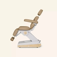 Fotel kosmetyczny NAGGURA® SWOP B4 UP z podgrzewanym materacem z pianką MEMORY i super miękką tapicerką SOFT PU NAGGURA® SKIN | 3 kolory 