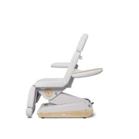 Fotel kosmetyczny NAGGURA® SWOP B4 UP GR z podgrzewanym materacem i tapicerką SOFT PU NAGGURA® SKIN odporną na wirusy, plamy i UV | 3 kolory 