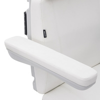 Fotel kosmetyczny WEELKO® NUUNA® CARE 4 PLUS obrotowy 180° z pełno ruchomym zagłówkiem i podświetleniem | bez lub z podgrzewanym materacem