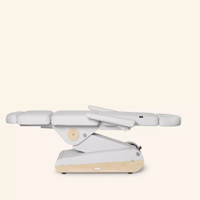 Fotel kosmetyczny NAGGURA® SWOP B4 PRO podświetlany z tapicerką  Naggura® Skin z technologią Permablok 3© odporną na bakterie, plamy i UV | bez lub z podgrzewaniem | Fotel medyczny