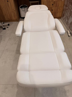 Fotel kosmetyczny DDUUEETT® SAPPHIRE elektryczny obrotowy 240° | fotel wysokiego unoszenia z podgrzewanym materacem