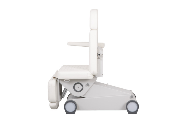 Fotel kosmetyczny WEELKO® B-LIGHT 502 elektryczny z pilotem i podświetleniem LED