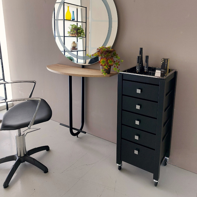 Stolik fryzjerski ARTECNO® ECO MAXI z drewna | ECO LINE