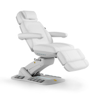 Fotel kosmetyczny DDUUEETT® SAPPHIRE elektryczny obrotowy 240° | fotel wysokiego unoszenia z podgrzewanym materacem