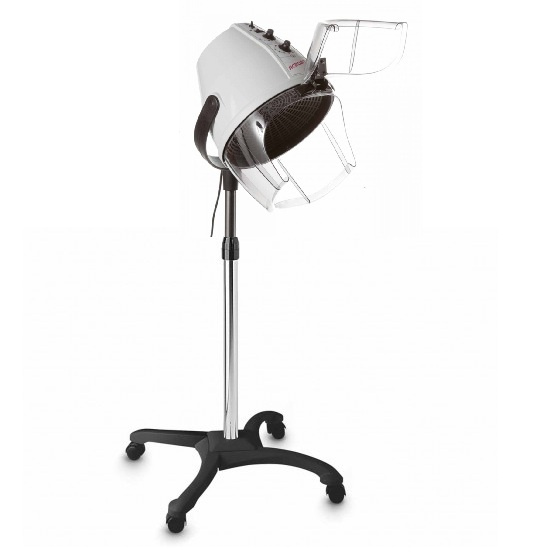 Suszarka hełmowa ARTECNO® ACROBATIC 1V CON elektryczna na wysięgniku | kolor biały