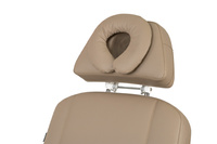 Fotel kosmetyczny WEELKO® RICLE elektryczny z podgrzewanym i ULTRA WYGODNYM GRUBYM materacem w kolorze brązowym