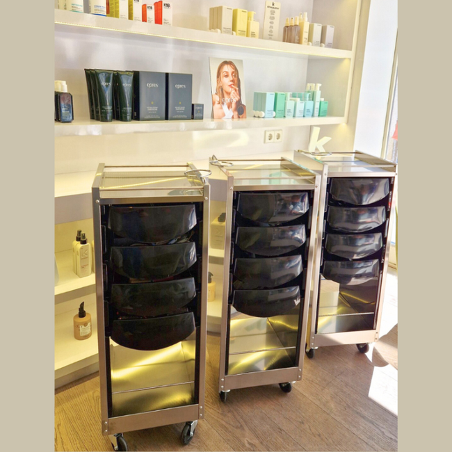 Pomocnik fryzjerski ARTECNO® NEW LUXURY z uchwytem na suszarkę