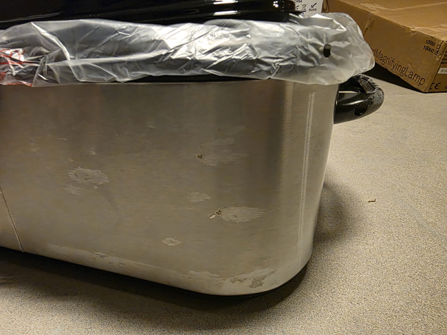 Podgrzewacz WEELKO® CHILL SPA do kamieni do masażu Cyfrowy 18L | uszkodzona obudowa - w pełni sprawny